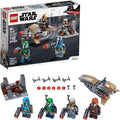 LEGO Star Wars Mandalorian Battle Pack 75267 Mandalorian Shock Troopers and Speeder Bike Building Kit Great Gift Idea for Any Fan of Star Wars: The Mandalorian TV Series (102 Pieces)