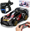 Remote Control Car with Shooting Game 3 IN 1 Parent-Child Drift RC Car 2.4GHz Stunt Toys with Infrared Gun Christmas Birthday Gifts for 3 4 5 6 7 8 9 10 Year Old Kids Boys Girls Age 4-7 8-12 (Black)
