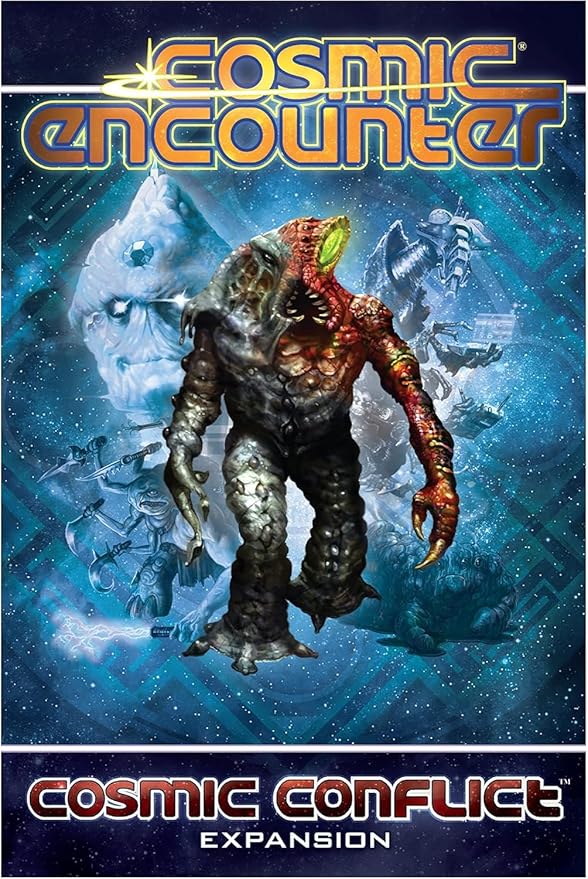 Cosmic Conflict Board Game EXPANSION - Classic Strategy Game of Intergalactic Conquest for Kids and Adults Ages 14+ 3-6 Players 1-2 Hour Playtime Made by Fantasy Flight Games