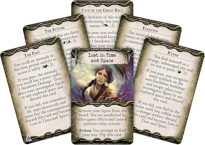 Mansions of Madness Horrific Journeys Expansion - Set Sail for Unimaginable Terror! Cooperative Mystery Game Ages 14+ 1-5 Players 2-3 Hour Playtime Made by Fantasy Flight Games
