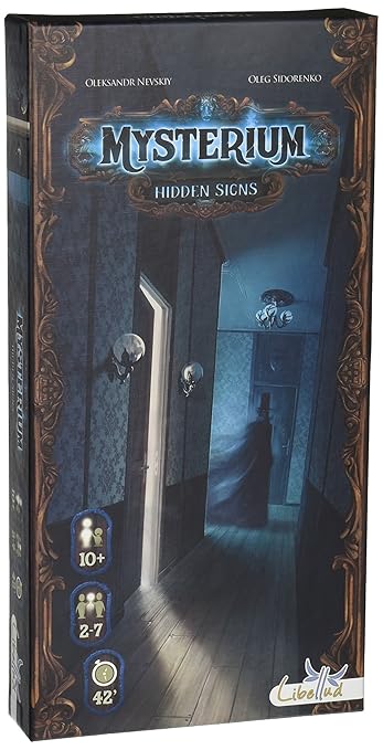 Asmodee Mysterium Hidden Signs Board Game Expansion - Uncover New Mysteries and Clues in The Award-Winning Cooperative Game for Kids &amp Adults Ages 10+ 2-7 Players 42 Minute Playtime