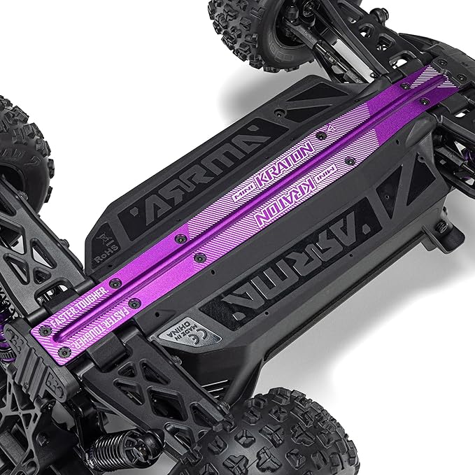 ARRMA 1/16 Mini Kraton 3S DSC 4X4 RTR Brushless Speed Truck (3S Battery &amp Charger Included) Teal/Pink ARA2508ST2