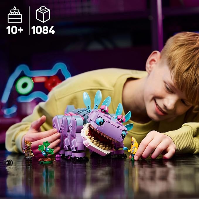 Lego 77077 Fortnite Chrome Boo Toy Birthday Present Blocks for Boys and Girls Kids 10 Years Old 11 Years Old 12 Years Old Elementary School Students Animals Creatures Games Mom and Dad