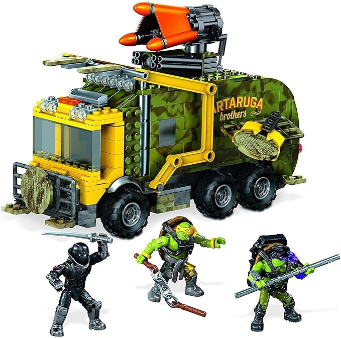 Mega Bloks Teenage Mutant Ninja Turtles Battle Truck Construction Set