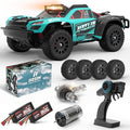 Hosim Brushless Fast RC Cars for Adults Max 50mph 1/14 RTR 3S Electric Power 4x4 RC Truck All Terrain Off Road RC Car Waterproof High Speed Hobby RC Remote Control Monster Trucks for Snow/Sand/Beach