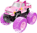 Threeking 1:16 Waterproof Pink RC Monster Truck Toys Amphibious Remote Control Car Pickup 4WD All-Terrain Toy Gift for Girls Ages 6 7 8 9 10 11 12 Durable Off-Road Fun for Indoor &amp Outdoor Play