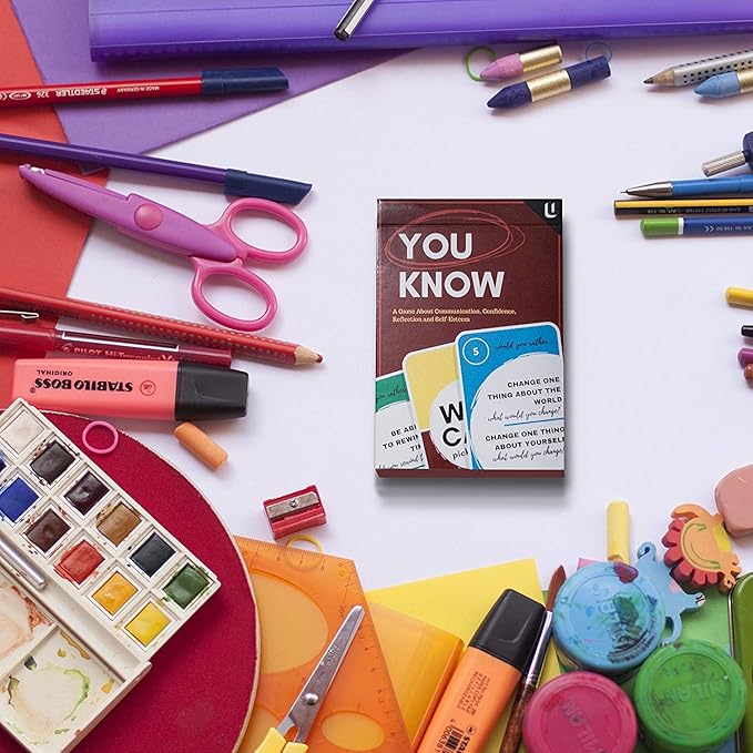 You Know Social Skills Games and Therapy Games A Fun Game That Opens Communication and Encourages Meaningful Conversations to Establish Relationships