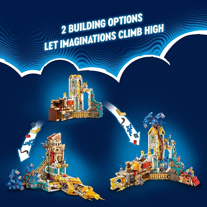LEGO DREAMZzz Castle Nocturnia Building Toy - Pretend Play Set for Kids Ages 10+ - Creative Storytelling Toy W/2 Construction Modes &amp 6 Minifigures for Boys and Girls - 71486