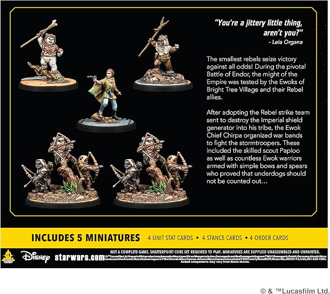 Star Wars Shatterpoint Ee Chee Maa! SQUAD PACK - Tabletop Miniatures Game Strategy Game for Kids and Adults Ages 14+ 2 Players 90 Minute Playtime Made by Atomic Mass Games