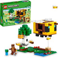 LEGO Minecraft The Bee Cottage Building Set - Construction Toy with Buildable House Farm Baby Zombie and Animal Figures Game Inspired Birthday Gift Idea for Boys and Girls Ages 8 and Up 21241