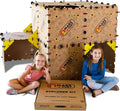 Make-A-Fort Explorer Kit - Build Really Big Forts for Kids - Endless Play for Ages 4 and Up - Build Incredible Forts Mazes Tunnels and More - Durable Reusable and Made in USA