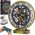 Mould King Cyberpunk Grand Clock Building Set 10160 3675+ PCS Motorized DIY Clock Model with Mechanical Gears APP Control &amp Real-Time Display Advanced Engineering Toy for Adults &amp Teens 14+