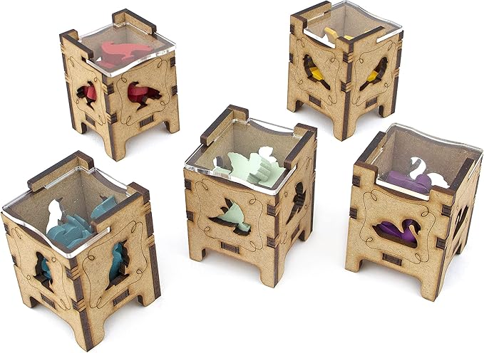 TowerRex Organizer for Wingspan Board Game and European Expansion Oceania Expansion Storage Insert Not for Asia