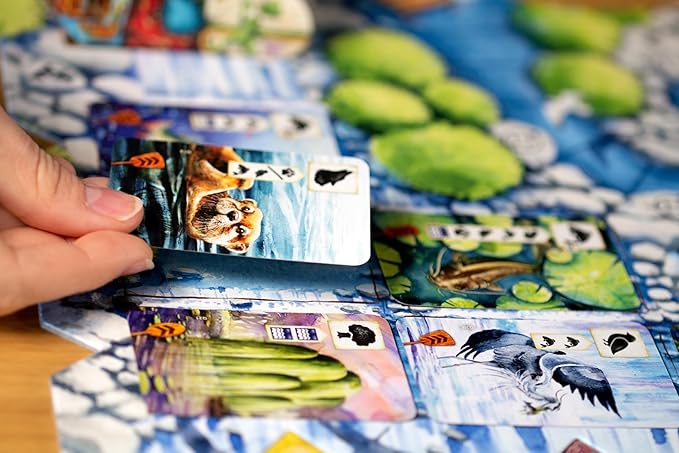 Meadow Downstream Board Game EXPANSION | Strategy Adventure Nature Fun Family for Adults and Kids Ages 10+ 1-4 Players Avg. Playtime 60-90 Minutes Made by Rebel(REBMEAD3)