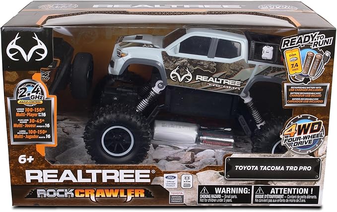 NKOK Ready to Run Realtree R/C Toyota Tacoma Rock Crawler
