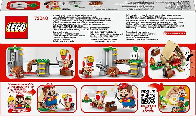 Lego 72040 Super Mario Captain Toad Camping Toy Toy Birthday Present Block Educational Boys Girls Children 6 Years 7 Years 8 Years 9 Years Mario Goods Game