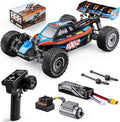 1/12 Brushless RC Cars for AdultsRemote Control Car for Fast Max 42 MPH 4X4 High Speed Racing RC Buggy with 3S 2200 mAh BatteryFast Off-Road RC Truck Suitable as Giftfor Beginner-Blue