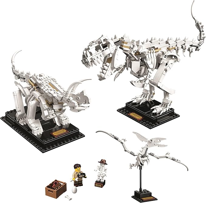 Lego Ideas Dinosaur Fossils Collector's Model 21320 Natural History Museum DisplayBuilding Toy