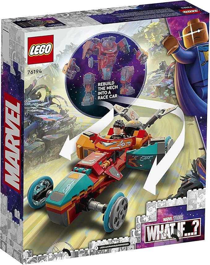 LEGO Marvel Tony Stark’s Sakaarian Iron Man 76194 Building Kit Great Gift for Young Super Heroes Aged 8+ New 2021 (369 Pieces)