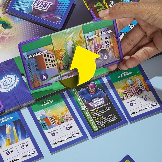Monopoly Flip Edition: Marvel Board Game | Ages 8 and Up | 2 to 4 Players | Family Board Games for Kids Teens and Adults