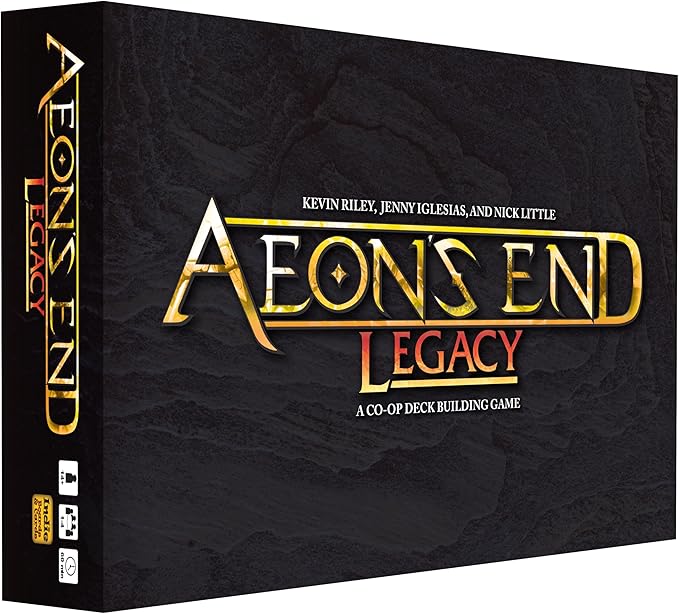Aeon's End: Legacy - The First Legacy Deck-Building Game - Multi-Session Adventure - Cooperative Deck Builder - 45–90 Min Playing Time – for 1-4 Players Ages 14+ - by Indie Boards &amp Cards