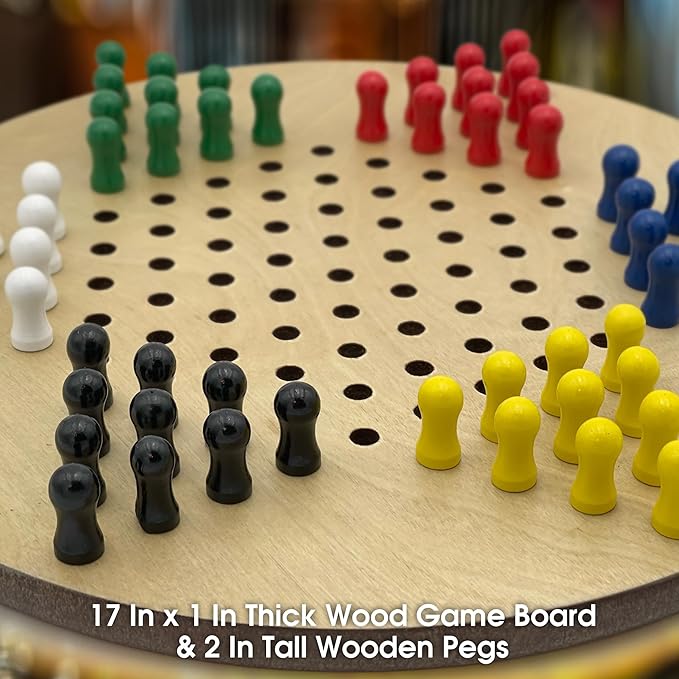 17 Jumbo Chinese Checker