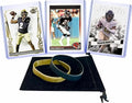 Shedeur Sanders Deion Sanders Travis Hunter Football Trading Card (3) Assorted Football Cards Gift Pack - Colorado Buffaloes