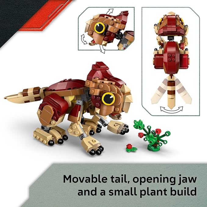 LEGO Jurassic World Baby Dinosaur Dolores: Aquilops Kids Toy - Educational and Learning Toy for Girls &amp Boys Ages 7+ - Pretend Play Gift Idea for Birthdays - 76970