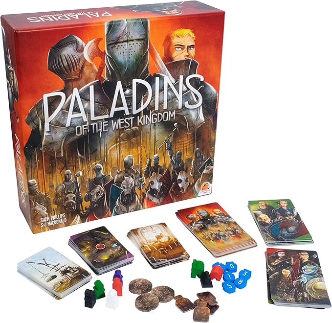 Renegade Game Studios Paladins of The West Kingdom Strategy Board Game 1-4 Players Worker Placement Ages 12 Plus