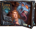 Elder Sign Unseen Forces Board Game EXPANSION - Mystical Blessings Curses and New Challenges! Cooperative Dice Adventure Ages 14+ 1-8 Players 1-2 Hour Playtime Made by Fantasy Flight Games
