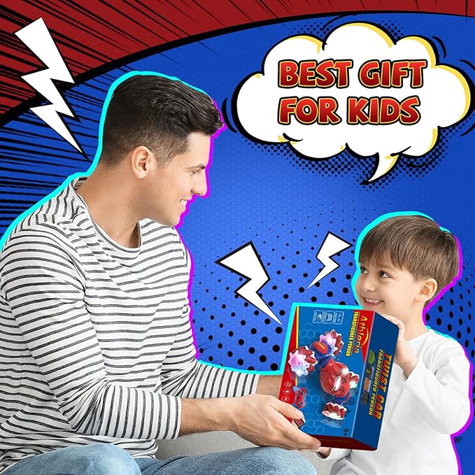 ATHLERIA Spider Gesture Sensing RC Stunt Car Toys for Boys Age 8-13Hand Remote Control CarsDrift Rc Car with LightsTwistEaster Chritmas Birthday Gift Ideas for Boy Girls Kids 678910+ Year