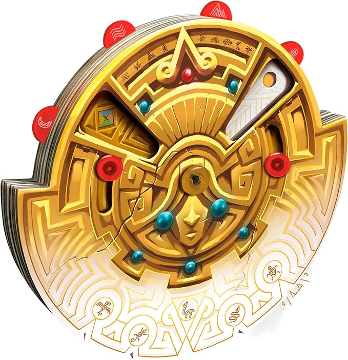 Sit Down! Tiwanaku - Sit Down! Strategy Board Game Deduction Exploration Optimization Pachamama Mother Earth Wheel Play Solo Mode Or with Up to 4 Players 30-60 Minute Play Time for Ages 14+