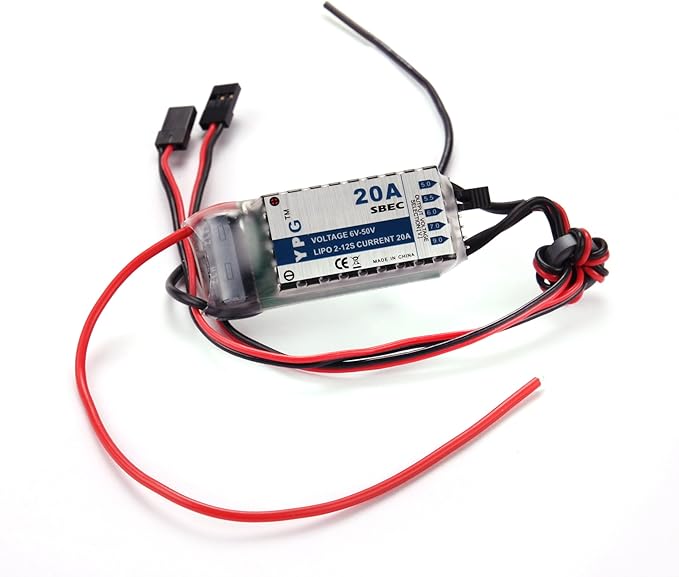 YPG 20A HV SBEC for RC Model Airplane No Programming Required