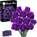 Rose Flower Bouquet Building Set for Adults Gift for Women Couple Girlfriend Mom Wife Buildable Artificial Floral Botanical Collection Décor for Home or Office (530 Pcs)