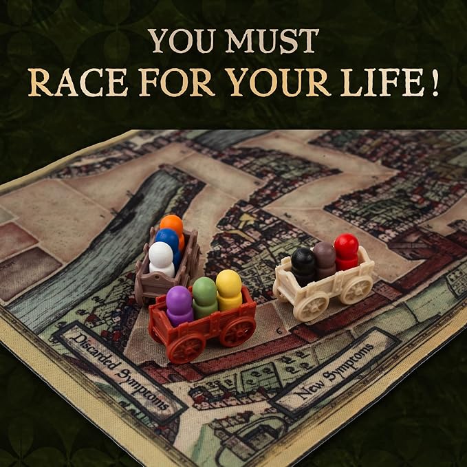 Bristol 1350 Board Game of Strategy Deceit and Luck for 1-9 Players