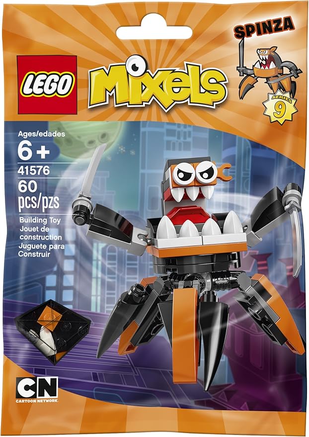 LEGO Mixels 41576 Spinza Building Kit (60 Piece)