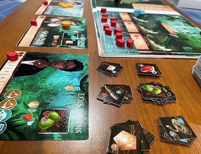 Sleeping Gods: Primeval Peril by Red Raven Games | Ages 13+ | 1-2 Players | Strategy Games | Cooperative Adventure | Story-Driven Exploration