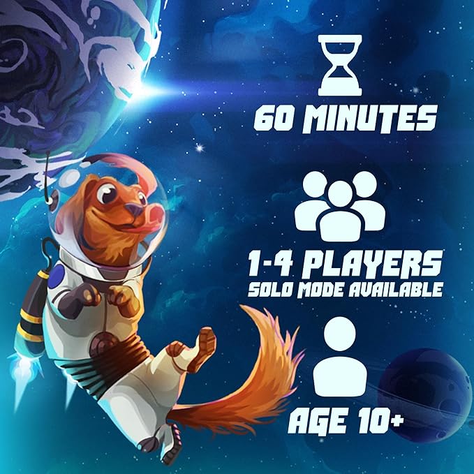 SAVANA Spark Riders 3000 - Rider Edition - Sci-Fi Survival Board Game | Pilot Repair &amp Fight Aliens with The Interactive App | 1–4 Players Ages 10+ 60 Min Playtime | Solo &amp Team Strategy Ga