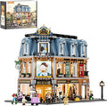 Brick Art Gallery Lighting Building Bricks Set - Town Life City Modular Collection Kit with Minifigures 3400 Pcs for Adults &amp Teen &amp Visual Art Lovers