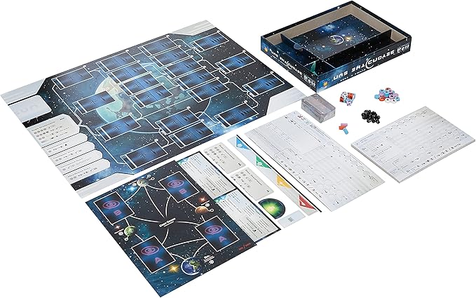 Rio Grande Games: Beyond The Sun Strategy Board Game Base Game 2 to 4 Players 90 to 120 Minute Play Time for Ages 14 and up