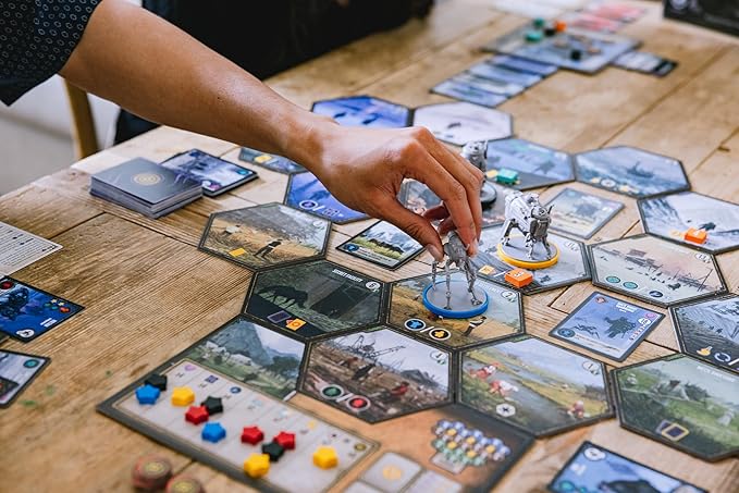 Stonemaier Games: Expeditions (Base Game) by Jamey Stegmaier | A Competitive Engine Building &amp Exploration Strategy Board Game Set in an Alternate European History 1920+ | 1-5 Players 90 Mins