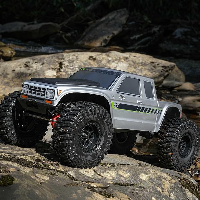 Axial RC Truck 1/10 SCX10 III Coyote 4X4 RTR (Battery and Charger Not Included) Brushed Rock Crawler Silver AXI-2036T1