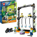 LEGO City Stuntz The Knockdown Stunt Challenge Playset 60341 Adventure TV Series Action Toy for Kids Aged 5 Plus with Stunt Bike Racer &amp Accessories