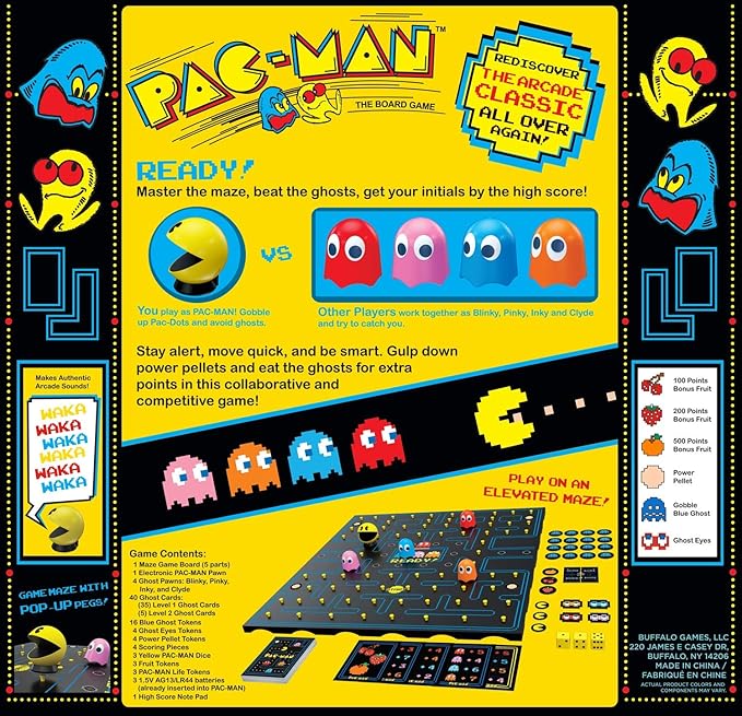 Buffalo Games - Pac-Man Game10 years +