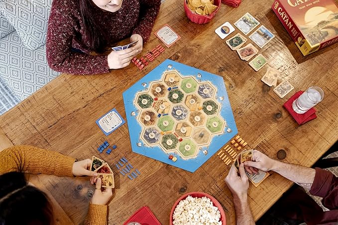 CATAN Cities &amp Knights Board Game Expansion - Enhance Your CATAN Experience with Intriguing New Challenges! Strategy Game for Family Ages 12+ 3-4 Players 90 Min Playtime Made by CATAN Studio