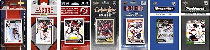 C&ampI Collectables NHL New Jersey Devils DEVILS717TS Men's Sports Related Trading Cards Brown One Size