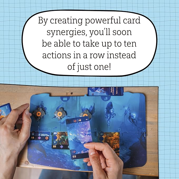 Aquatica | Board Game | Strategy Game for Teens and Adults | Family Game Night | Entertainment | Ages 14+ | 1-4 Players | 60 Minutes Playtime