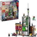 LEGO Marvel Spider-Man vs. Oscorp Building Toy - Pretend Play Set W/8 Toy Minifigures for Boys &amp Girls Ages 10+ - Super Hero Building Blocks for Preteens Idea for Birthdays - 76324