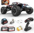 Hosim 1:10 Brushless RC Cars for Adults &amp Boys 60+ KMH Big Remote Control Car 4x4 Off Road Monster Truck 40+ Min Play Waterproof All-Terrain RC Truck Hobby Grade Electric Toy Vehicle Gift