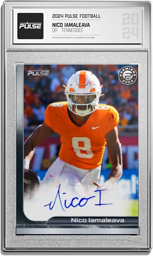 2024 Pulse Premiere Football Hobby Trading Card Box (4 Autographs)